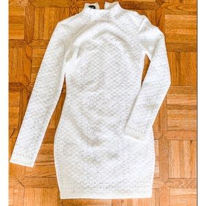 Gorgeous white mini dress.